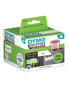 DYMO Durable Blanco Etiqueta para impresora autoadhesiva