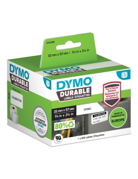 DYMO Durable Blanco Etiqueta para impresora autoadhesiva