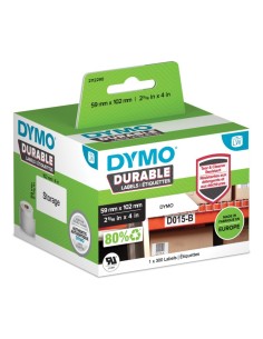 DYMO Durable Blanco Etiqueta para impresora autoadhesiva