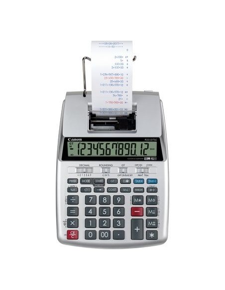 Canon P23-DTSC calculadora Escritorio Calculadora de impresión Plata