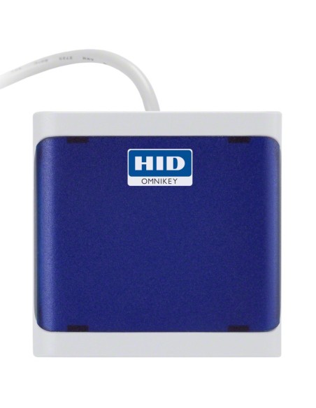 HID Identity OMNIKEY 5022 lector de tarjeta inteligente Interior USB 2.0 Azul