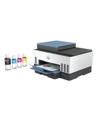 HP Smart Tank 7606 Inalámbrico All-in-One Color Impresora, Impresión a doble cara Copiadora y escáner