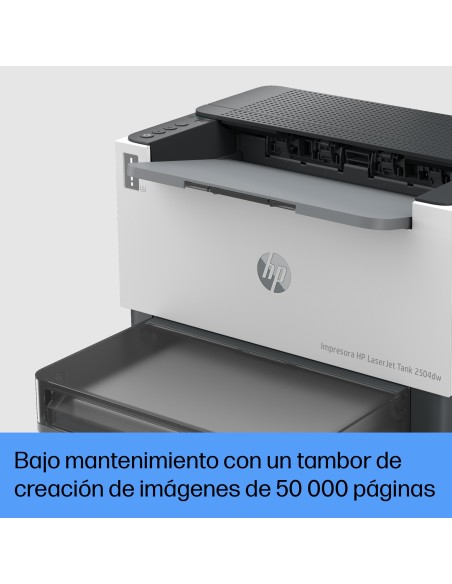 HP LaserJet Tank 2504dw Inalámbrico Blanco y negro Impresora, A doble cara