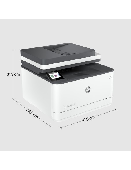 HP LaserJet Pro 3102fdn Multifunction Blanco y negro Impresora, Solo Ethernet Fotocopiadora, escáner