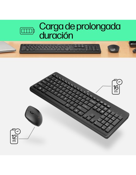 HP Combo de teclado y ratón inalámbricos 230
