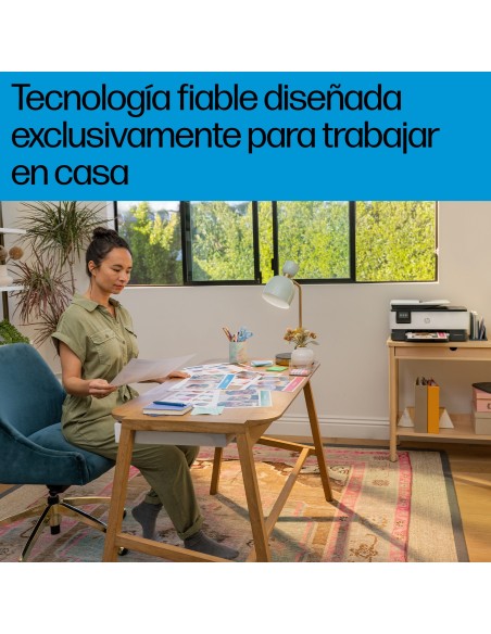 HP OfficeJet Pro 8132e Inalámbrico All-in-One Color Impresora, Servicio Instant Ink Impresión a doble cara