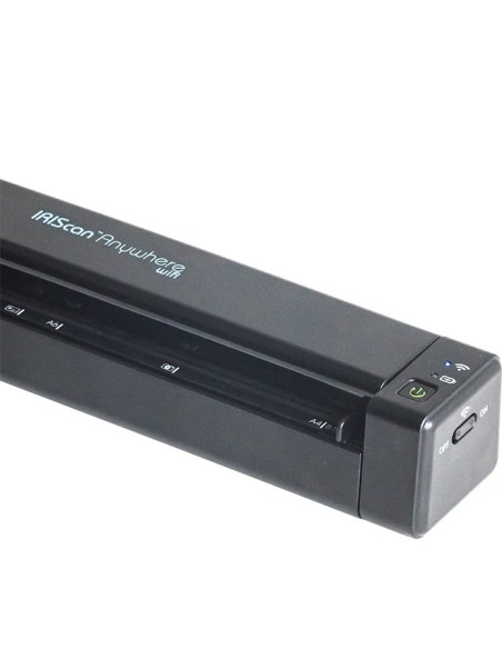 I.R.I.S. IRIScan Anywhere 6 Wifi Escáner portátil 1200 x 1200 DPI A4 Negro