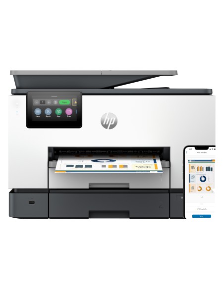 HP OfficeJet Pro 9130b Inalámbrico All-in-One Color Impresora, Impresión a doble cara Copiadora y escáner