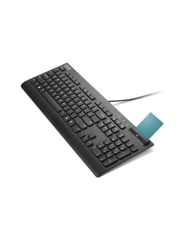 Lenovo Smartcard Wired keyboard II teclado Oficina USB Español Negro