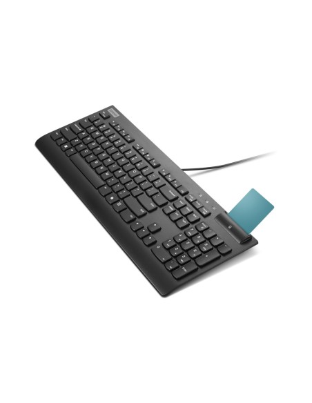 Lenovo Smartcard Wired keyboard II teclado Oficina USB Español Negro