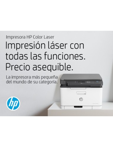 HP Laser 178nw Inalámbrico Multifunction Color Impresora, Fotocopiadora, escáner Dúplex