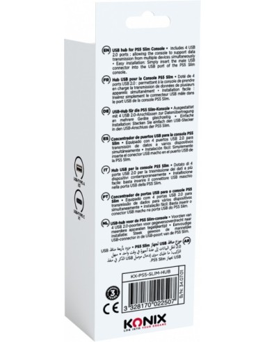 Konix KX PS5 SLIM USB HUB