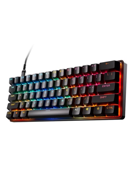 Steelseries Apex Pro Mini Gen 3 teclado Juego USB QWERTY Inglés Negro