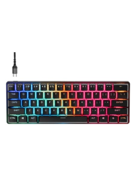 Steelseries Apex Pro Mini Gen 3 teclado Juego USB QWERTY Inglés Negro