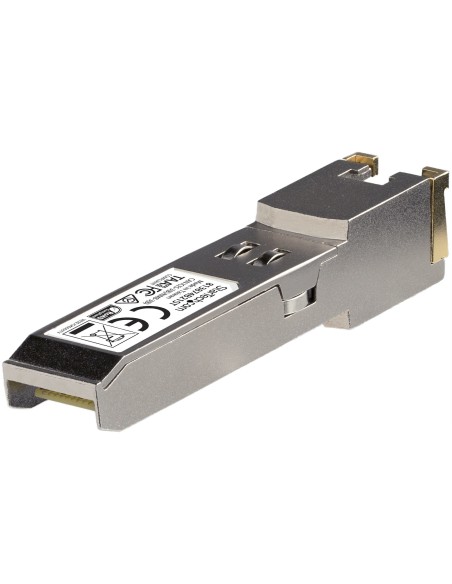 StarTech.com Módulo Transceptor SFP+ Compatible con HPE 813874-B21 - 10GBASE-T - SFP a RJ45 Cat6   Cat5e - SFP+ Ethernet