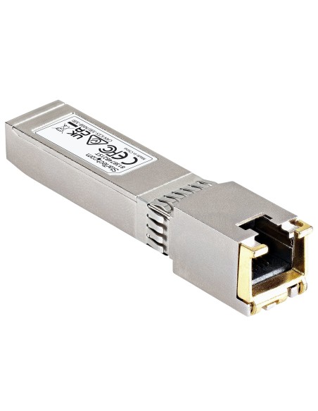 StarTech.com Módulo Transceptor SFP+ Compatible con HPE 813874-B21 - 10GBASE-T - SFP a RJ45 Cat6   Cat5e - SFP+ Ethernet