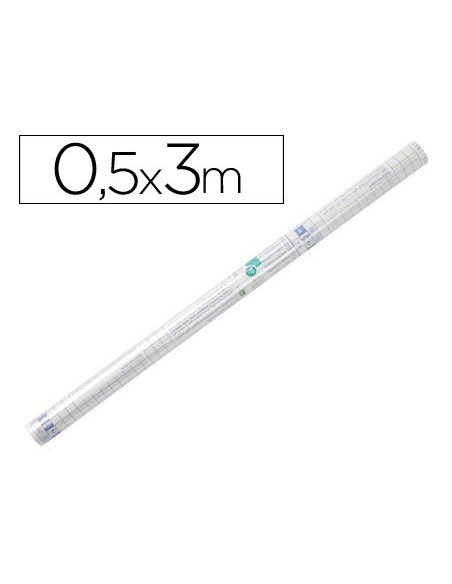 Liderpapel AD02 vinilo adhesivo Transparente