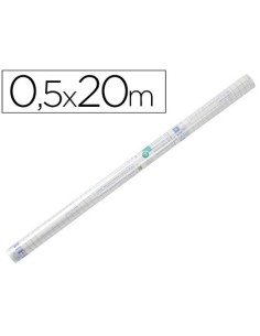 Liderpapel AD05 vinilo adhesivo Desmontable Transparente