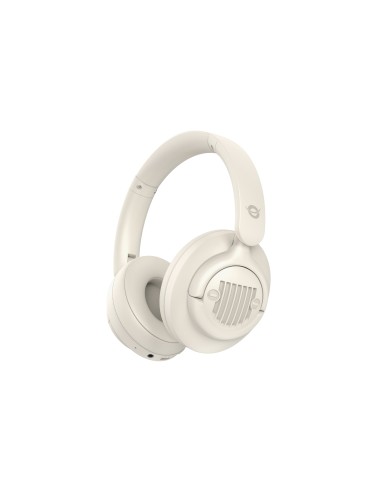Conceptronic ALVAH02C auricular y casco Auriculares Inalámbrico y alámbrico Diadema Música Bluetooth Crema de color