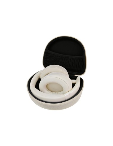 Conceptronic ALVAH02C auricular y casco Auriculares Inalámbrico y alámbrico Diadema Música Bluetooth Crema de color