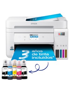 Epson EcoTank Impresora multifunción ET-4856 A4 con depósito de tinta, conexión Wi-Fi