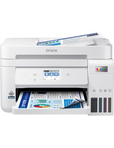 Epson EcoTank Impresora multifunción ET-4856 A4 con depósito de tinta, conexión Wi-Fi