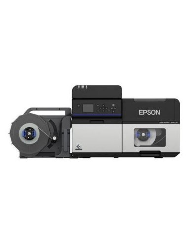 Epson ColorWorks C8000e (MK) impresora de etiquetas Inyección de tinta Color 600 x 1200 DPI 300 mm s Inalámbrico y alámbrico