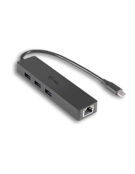 i-tec Advance USB-C Slim Passive HUB 3 Port + Gigabit Ethernet Adapter