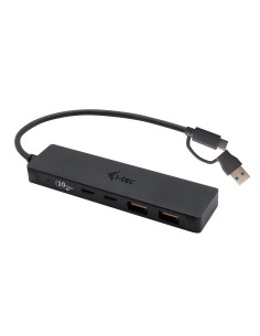 i-tec Metal USB-A USB-C HUB 2x USB 3.0 + 2x USB-C (10 Gbps)