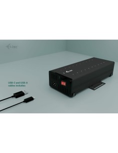 i-tec USB-C USB-A Metal Charging + data HUB, 15W per port, 20x USB-C 2
