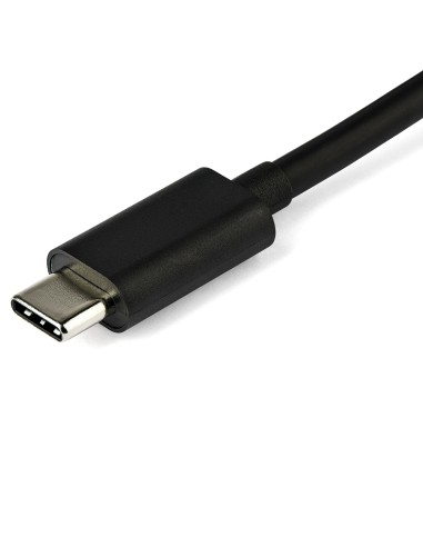 StarTech.com Adaptador Multipuertos USB-C 4K con HDMI, VGA, Ethernet Gigabit y USB 3.0 - Mini Docking Station USB Tipo C de