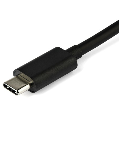 StarTech.com Adaptador Multipuertos USB-C 4K con HDMI, VGA, Ethernet Gigabit y USB 3.0 - Mini Docking Station USB Tipo C de