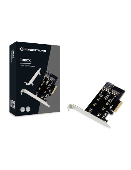 Conceptronic EMRICK04B tarjeta y adaptador de interfaz Interno M.2
