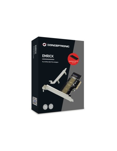Conceptronic EMRICK05BS tarjeta y adaptador de interfaz Interno M.2