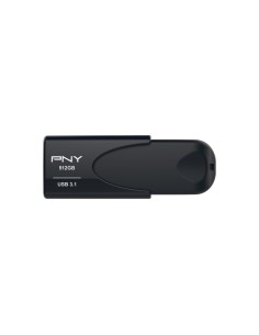 PNY Attache 4 unidad flash USB 512 GB USB tipo A 3.2 Gen 1 (3.1 Gen 1) Negro 2