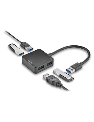 NGS IHUB 3.0 TINY USB 3.2 Gen 1 (3.1 Gen 1) Type-A 5000 Mbit s Negro