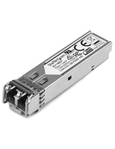 StarTech.com Módulo Transceptor SFP Compatible con HPE JD118B - 1000BASE-SX - Fibra Óptica Multimodo de 1GbE - SFP Ethernet