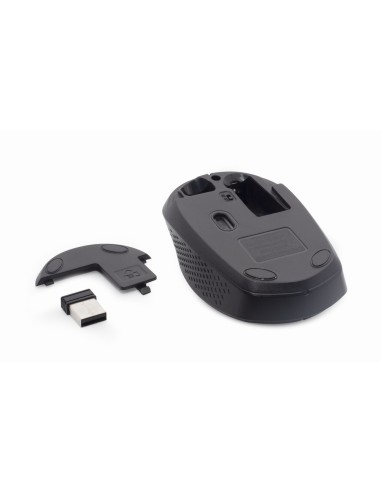 Gembird KBS-ECLIPSE-M500-ES teclado Ratón incluido Universal USB + Bluetooth QWERTY Inglés Negro