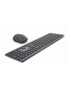 Gembird KBS-ECLIPSE-M500-PT teclado Ratón incluido Universal RF inalámbrico QWERTY Portugués Gris 2