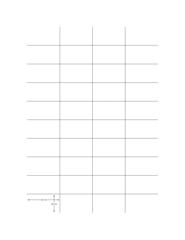 Q-CONNECT KF00574 etiqueta de impresora Blanco