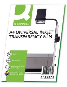 Q-CONNECT KF26074 papel para impresora de inyección de tinta A4 (210x297 mm) 50 hojas
