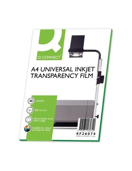 Q-CONNECT KF26074 papel para impresora de inyección de tinta A4 (210x297 mm) 50 hojas