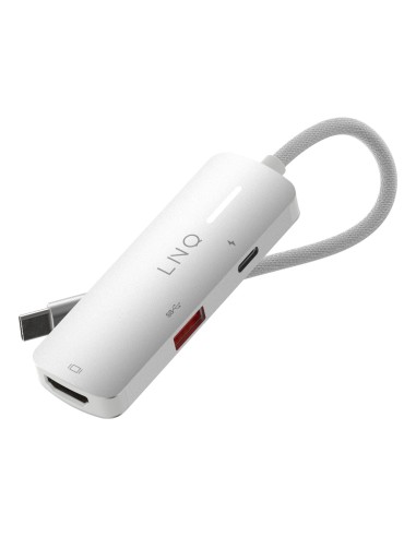 LINQ 4K HDMI Adapter with PD and USB-A