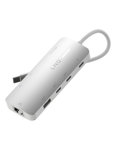 LINQ 8in1 8K PRO USB-C Multiport Hub 140W