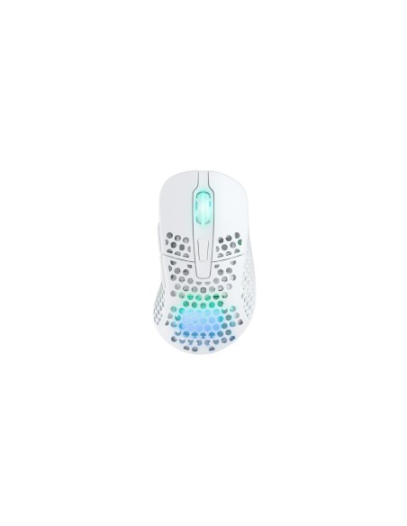CHERRY XTRFY M4 RGB ratón Juego mano derecha RF Wireless + USB Type-C Óptico 19000 DPI