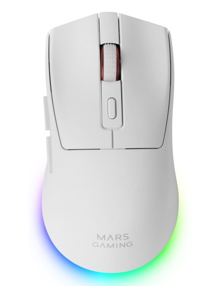 Mars Gaming MM-T3W ratón Juego mano derecha RF Wireless + Bluetooth + USB Type-C Óptico 14400 DPI