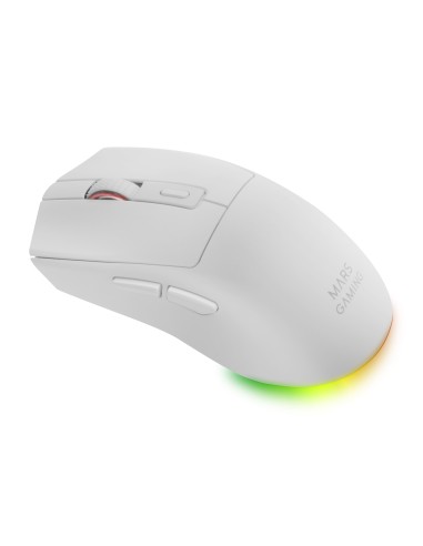Mars Gaming MM-T3W ratón Juego mano derecha RF Wireless + Bluetooth + USB Type-C Óptico 14400 DPI