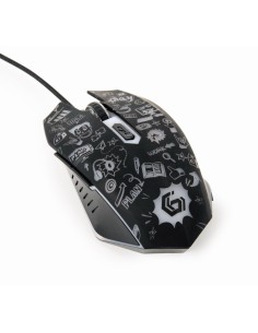 Gembird MUS-6B-GRAFIX-01 ratón Oficina mano derecha USB tipo A Óptico 3600 DPI 2