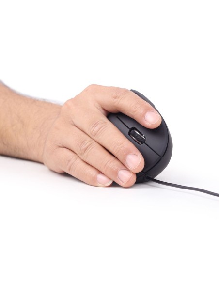 Gembird MUS-ERGO-01 ratón Oficina mano derecha USB tipo A Óptico 3200 DPI