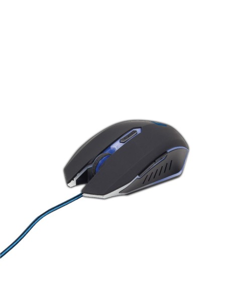 Gembird MUSG-001-B ratón Juego Ambidextro USB tipo A 2400 DPI